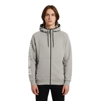 Bluza męska US. Marshall Gupershall dresowa z kapturem szara r. S