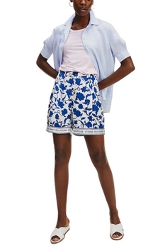 Spodenki damskie Tommy Hilfiger Peonie szorty