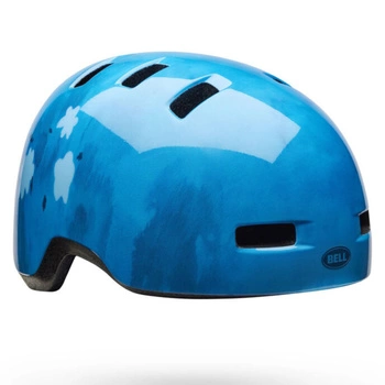 Kask rowerowy Bell Lil Ripper Sun dziecięcy orzeszek BMX niebieski z chmurkami