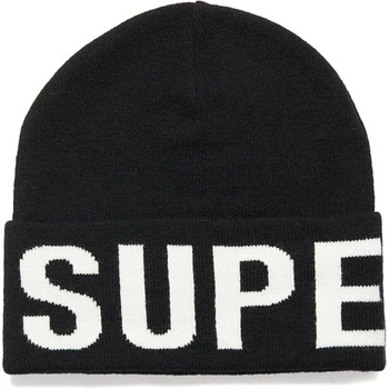 Czapka męska Superdry Code MTN Knitted beanie zimowa czarna