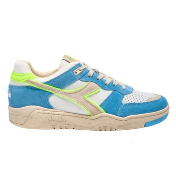 Buty unisex Diadora B.560 Used AA Italia skóra zamszowa niebieskie