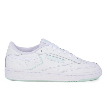 Buty damskie Reebok Club C 85 sneakersy białe skórzane