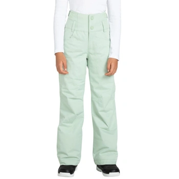 Spodnie dziewczęce Roxy Diversion narciarskie jasno zielone