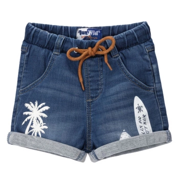 Spodenki chłopięce Original Marines krótkie jeansowe wiązane