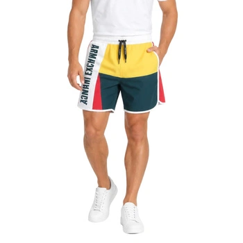 Spodenki męskie Armani Exchange sportowe do pływania kolorowe r. M