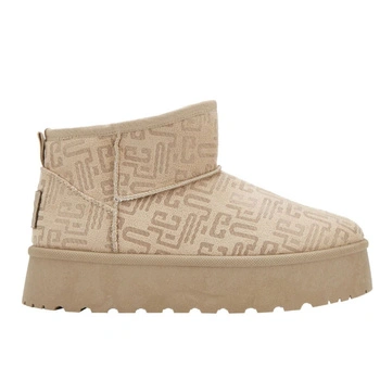 Buty damskie Lee Copper zimowe z kożuszkiem beżowe r. 36