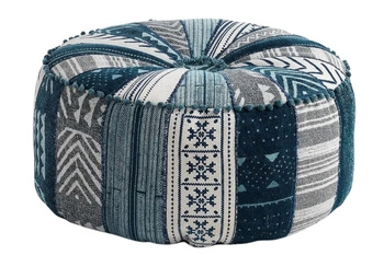 Pufa Oresteluchetta Yantra Blue Patch niebieska