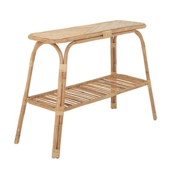 Konsola stojąca Bloomingville Thenna rattanowa 111x75x45 cm