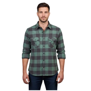 Koszula męska Hopenlife Itachi flanelowa w kratę