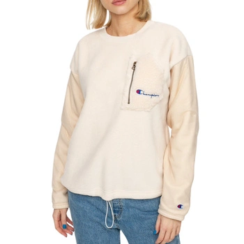 Bluza damska Champion Crewneck Polartec beżowa r. XS