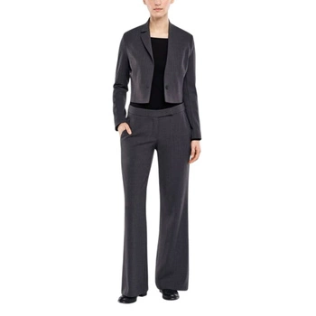 Marynarka damska Sarah Pacini żakiet szary krótki wełniany