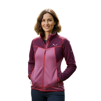 Bluza damska Salewa Puez Melange 2 sportowa rozsuwana