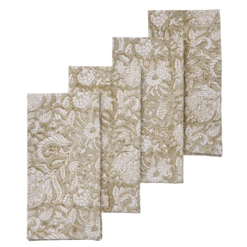 Komplet serwetek Bungalow Denmark bawełniane 4 sztuki