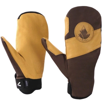 Rękawice męskie Level Pro Rider Mitt snowboardowe skórzane