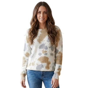 Sweter damski Felix Hardy bawełniany luźny r. XL