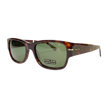 Okulary przeciwsłoneczne Polar Gold 3001 428 unisex havana nerdy z polaryzacją cat. 3P brązowe