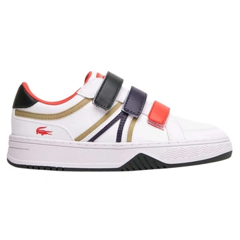 Buty dziecięce Lacoste L001 sportowe sneakersy na rzepy białe r. 34