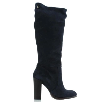 Buty damskie Tommy Hilfiger High Suede HG 3B kozaki skórzane zamszowe r. 40