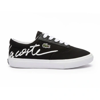 Buty dziecięce Lacoste Jump Serve czarne trampki r. 34