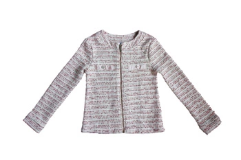 Kurtka dziewczęca Mayoral różowa zasuwana