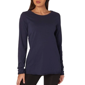 Koszulka damska United Colors of Benetton granatowy longsleeve