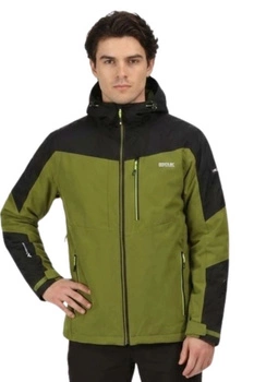 Kurtka męska Regatta Wentwood IX 3w1 z membraną wodoodporna zielona