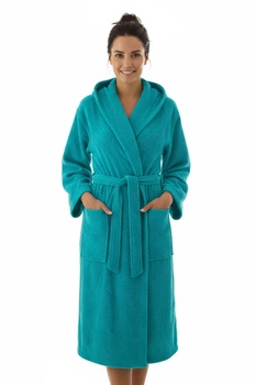 Szlafrok unisex Roberto Cavalli niebieski