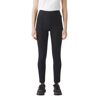 Spodnie damskie Lacoste dopasowane czarne r. XS