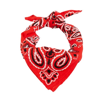 Chusta Superdry Gwp Bandana apaszka czerwona wzorzysta