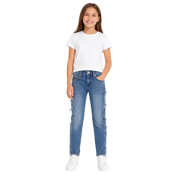 Spodnie dziewczęce Tommy Hilfiger Nora jeansy o kroju skinny r. 128