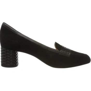 Buty damskie Geox Ortensia czołenka klasyczne czarne skóra zamszowa r. 36