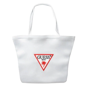 Torebka damska Guess Scuba Bag plażowa biała
