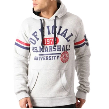 Bluza męska Official US.Marshall Gadryshall z kapturem szara