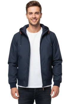 Kurtka męska Element Dulcey zimowa puchowa granatowa