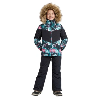 Kurtka dziewczęca Roxy Gypsy narciarska z membraną 15K w kwiaty