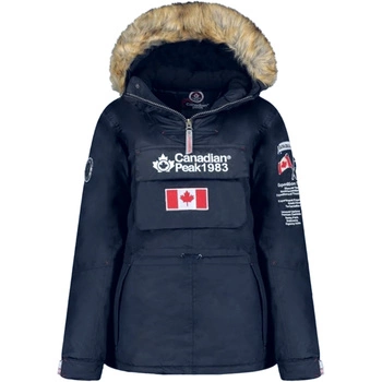 Kurtka dziewczęca Canadia Peak Banapeak z kapturem zimowa granatowa r. 152