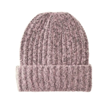 Czapka damska Pieces Pyron Structured beanie różowa