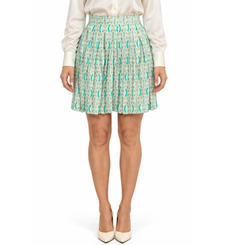 Spódnica damska Guess by Marciano mini plisowana niebieska r. S
