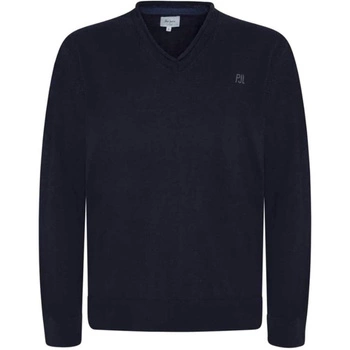 Sweter męski Pepe Jeans Cesar granatowyw serek klasyczny