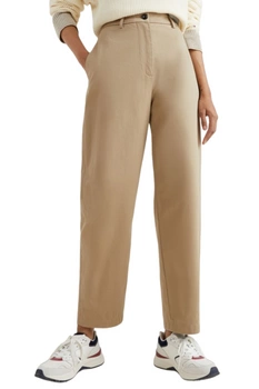 Spodnie damskie Tommy Hilfiger Balloon Co Casual Chino chinosy r. S