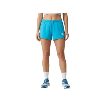 Spodenki damskie The North Face sportowe treningowe niebieskie r. L