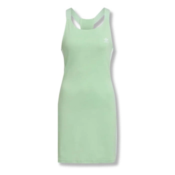 Sukienka damska Adidas Racer dopasowana sportowa zielona