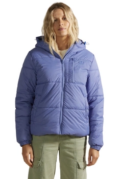 Kurtka damska Billabong Transport Fuffer 3 pikowana fioletowa r. XS