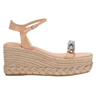 Sandały damskie Guess Osia espadryle na koturnie r. 38
