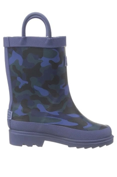 Kalosze dziecięce Regatta Minnow gumowce moro