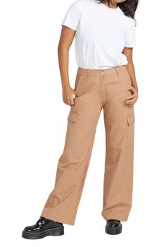 Spodnie damskie Volcom Cargstone cargo bawełniane