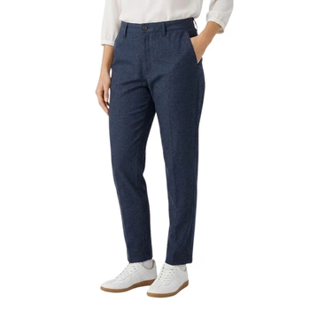 Spodnie damskie Zara eleganckie granatowe chino