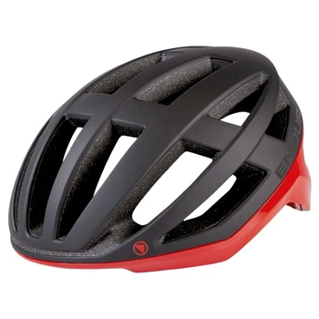 Kask rowerowy Endura FS260-PRO Helmet II szosowy czarno czerowny