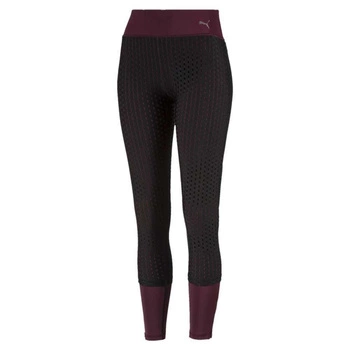 Legginsy damskie Puma Luxe Mesh Tight treningowe sportowe