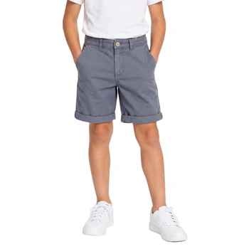 Spodenki chłopięce Zara chino z kieszeniami szare r. 140